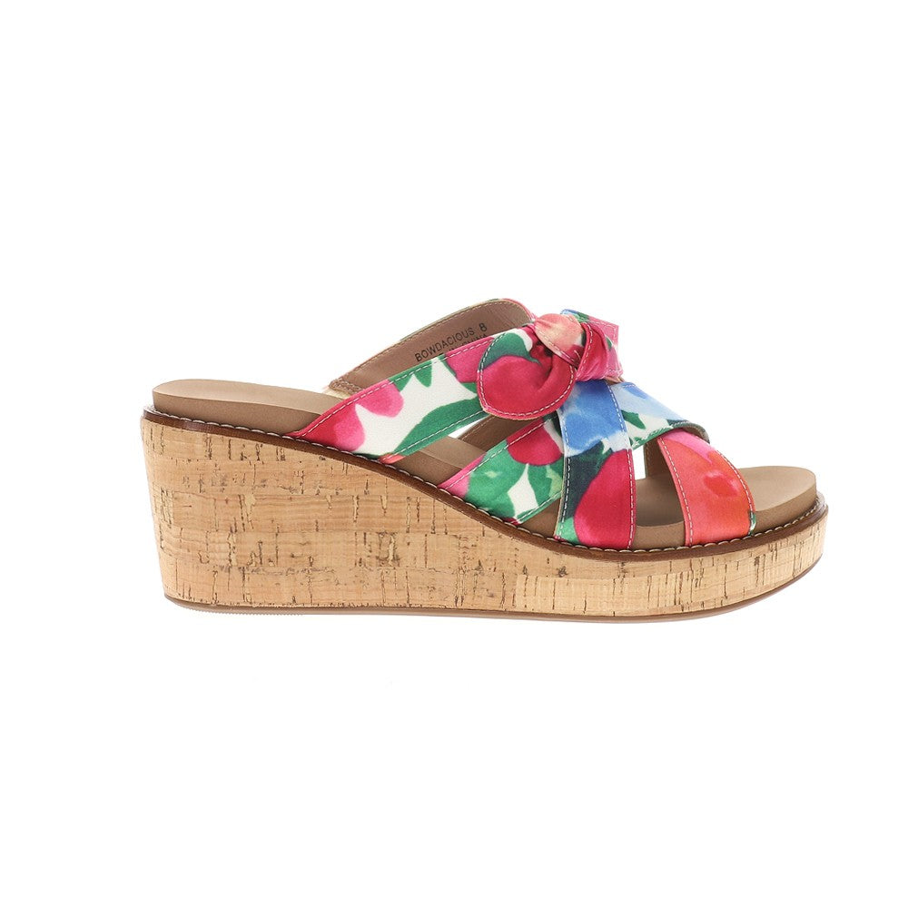 Corkys Women's Bowdacious Wedge - Floral 41-0535