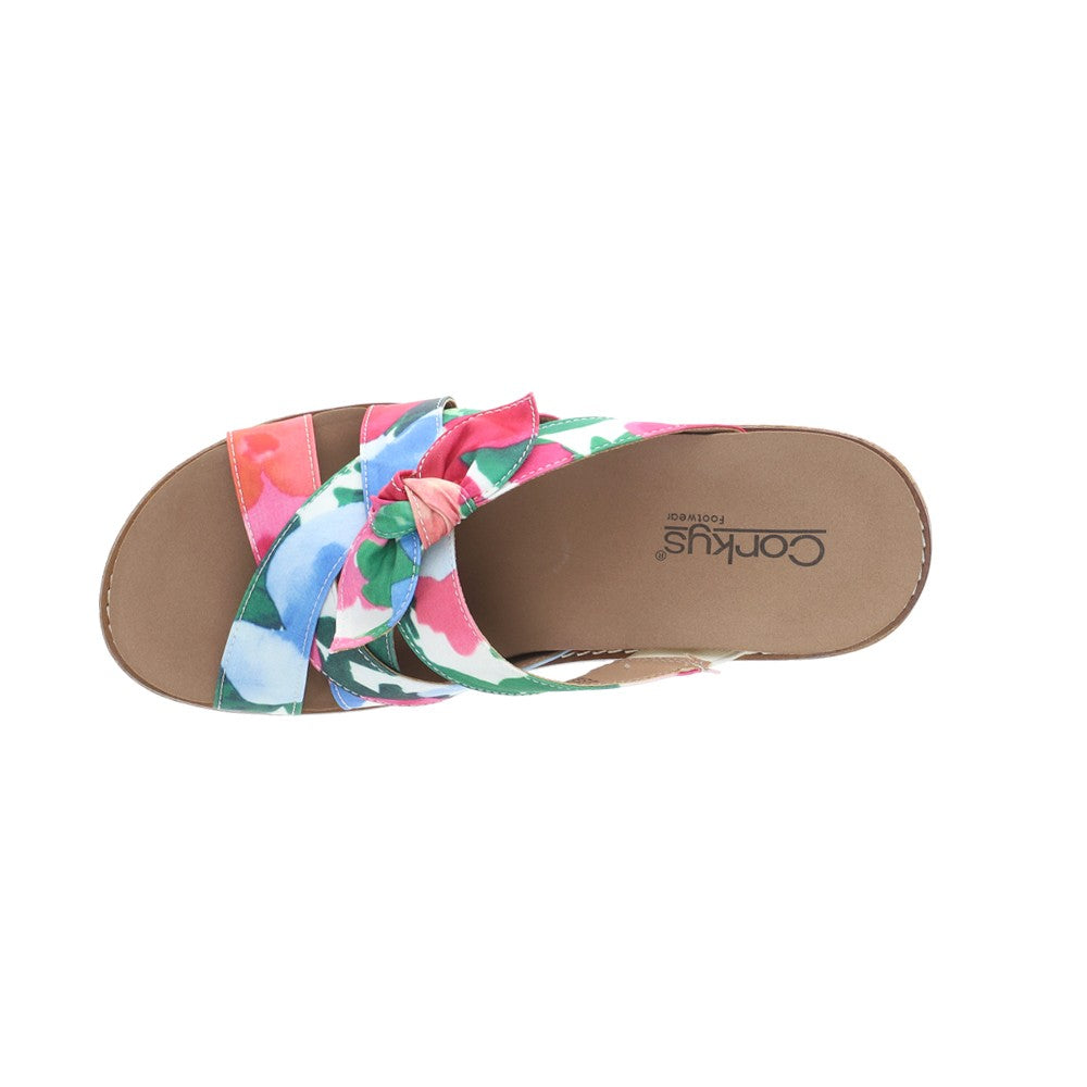 Corkys Women's Bowdacious Wedge - Floral 41-0535