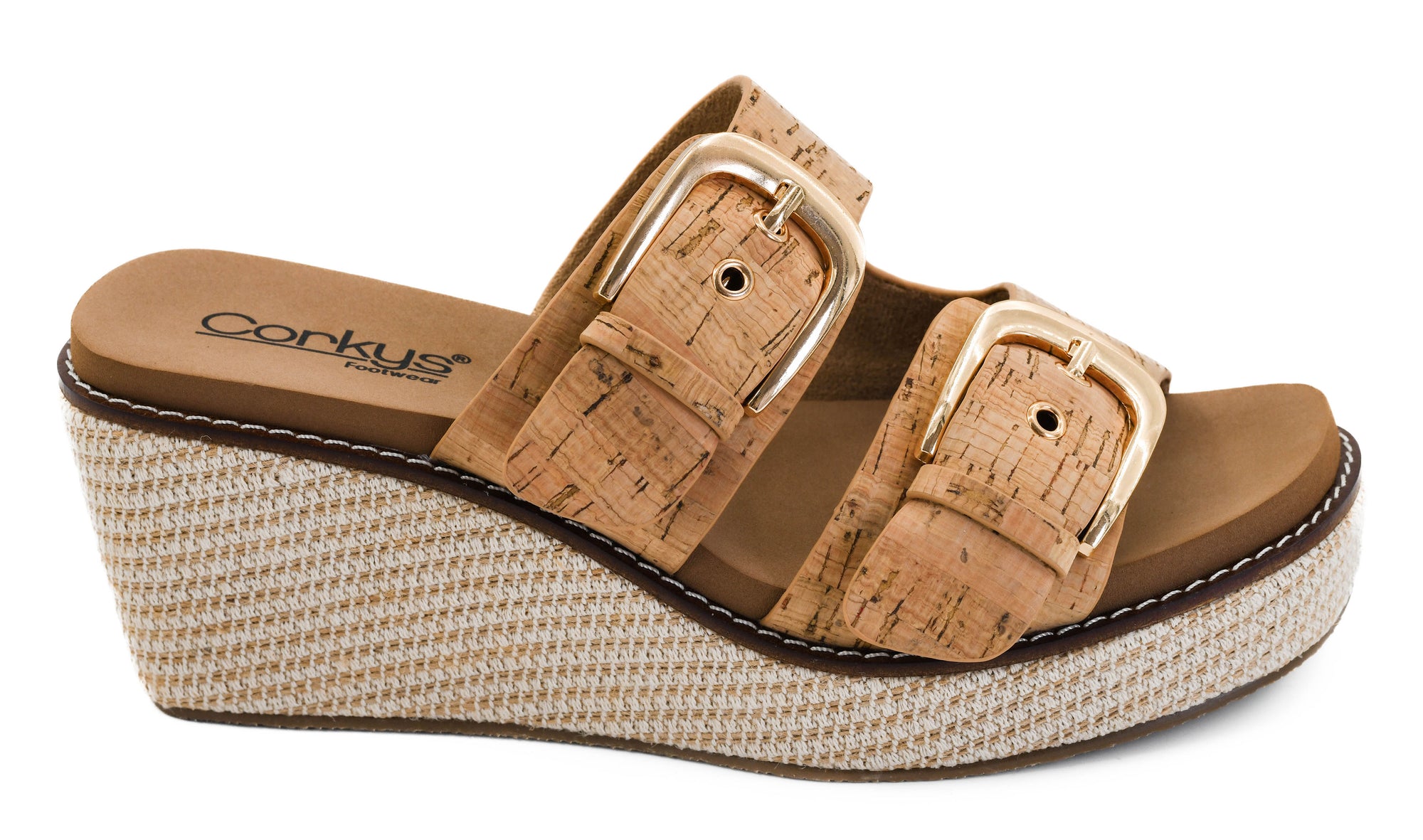 Corkys Women's Manifest Wedge Sandal - Cork 41-0772