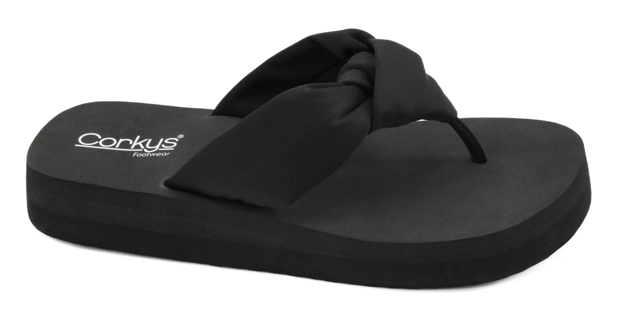 Corkys You Go Girl Flip Flop - Black 41-0827