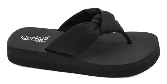 Corkys You Go Girl Flip Flop - Black 41-0827