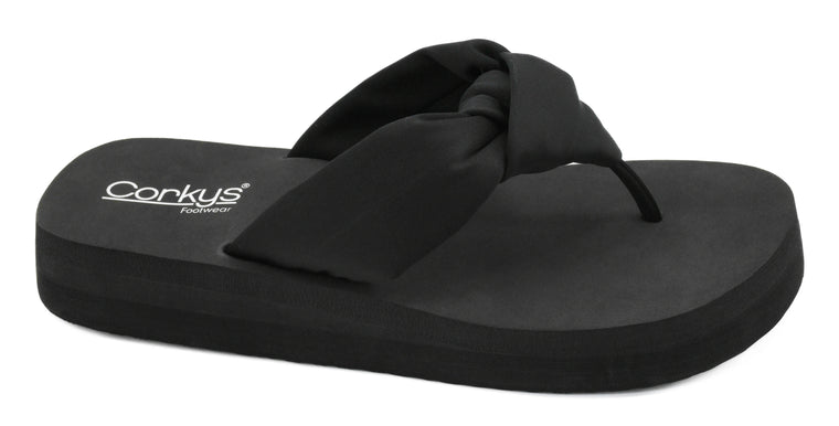 Corkys You Go Girl Flip Flop - Black 41-0827