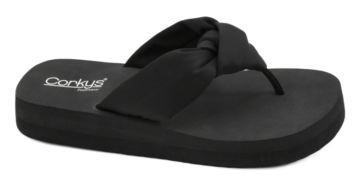 Corkys You Go Girl Flip Flop - Black 41-0827