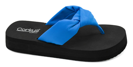 Corkys You Go Girl Flip Flop - Blue 41-0827