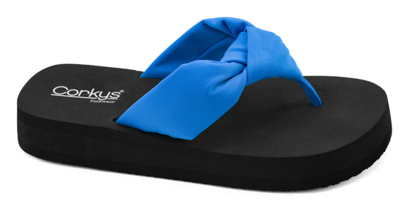 Corkys You Go Girl Flip Flop - Blue 41-0827