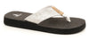 Corkys Women's Freedom Flip Flop - White Stars 41-5620