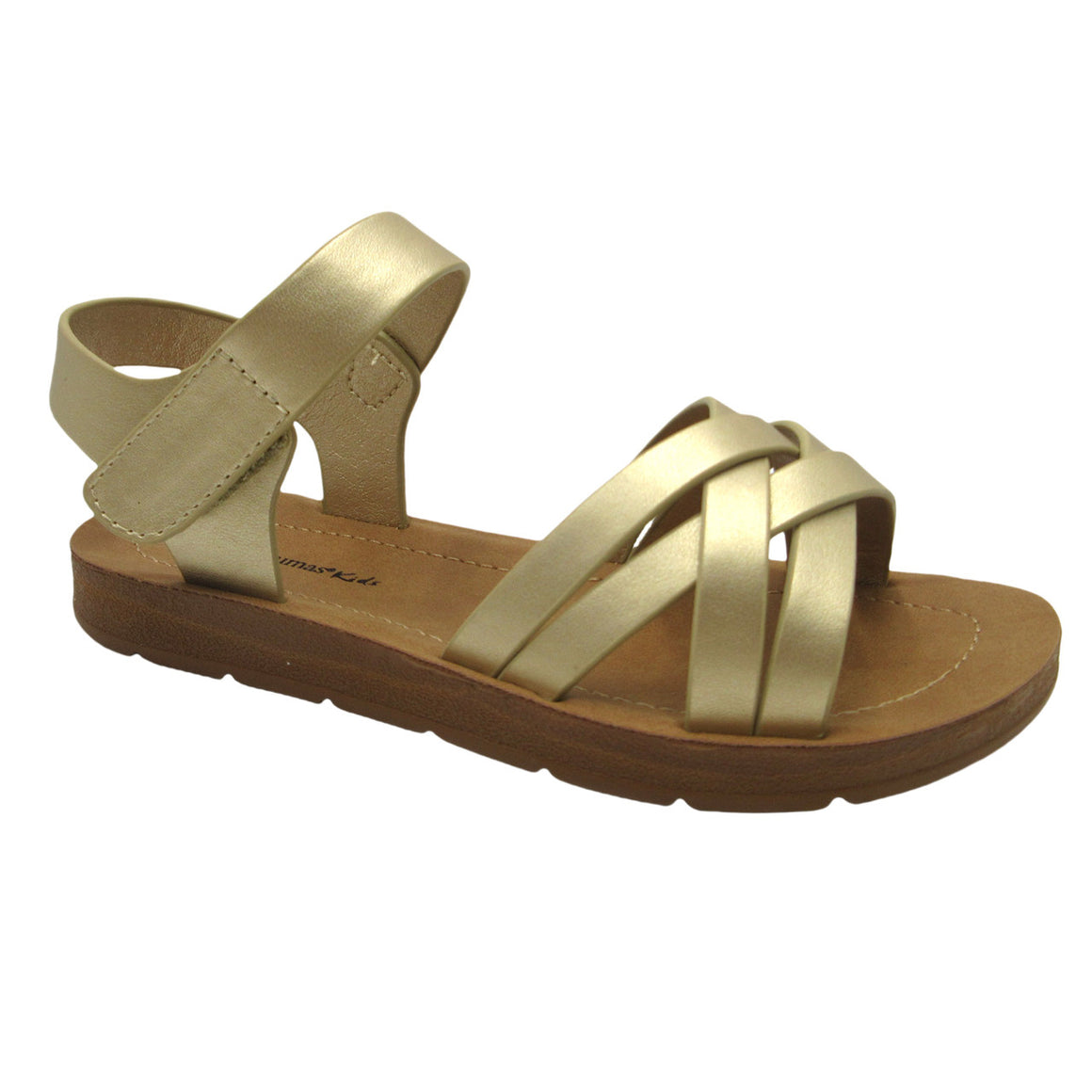 Pierre Dumas Kid's Kali-2 Sandal - Gold 41003-207