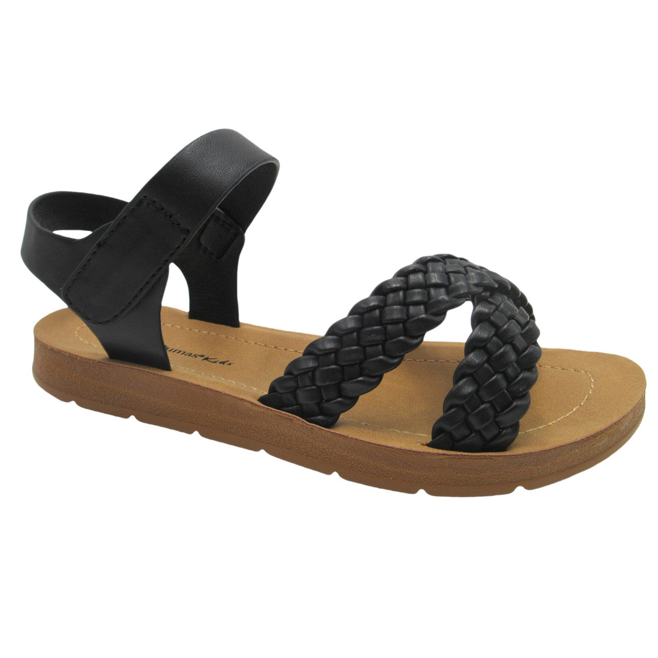 Pierre Dumas Kid's Kali-3 Sandal - Black 41005-101