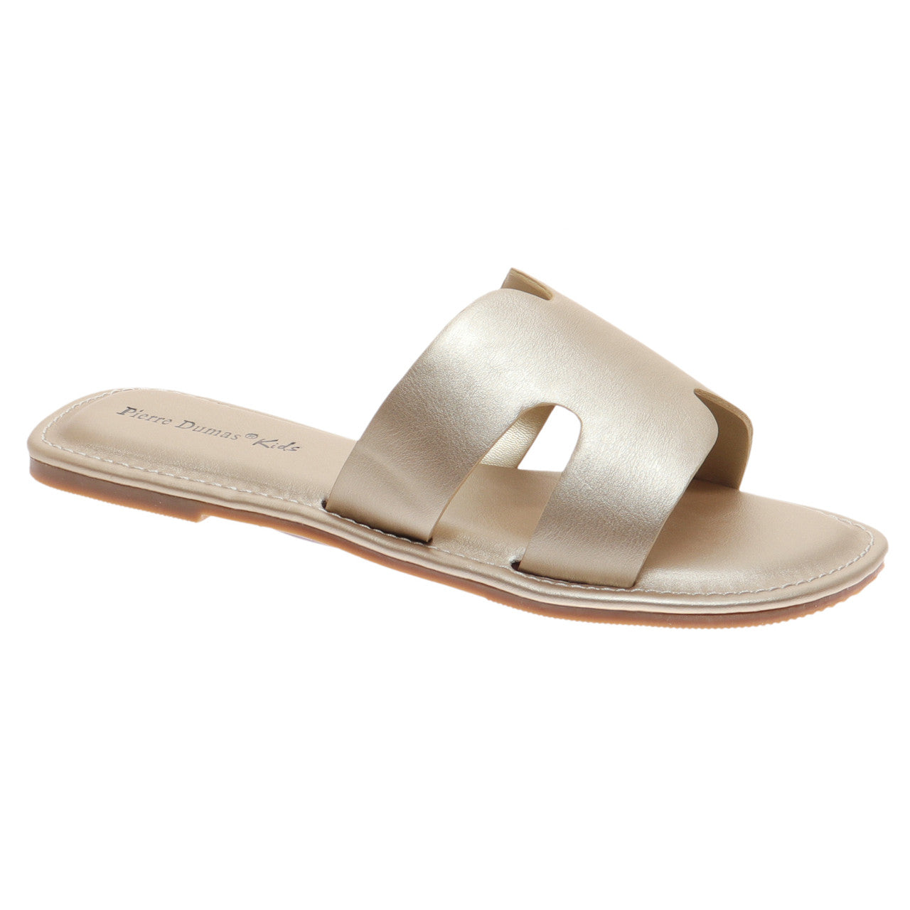 Pierre Dumas Kid's Chester-17 Slide Sandal - Gold 41773-207
