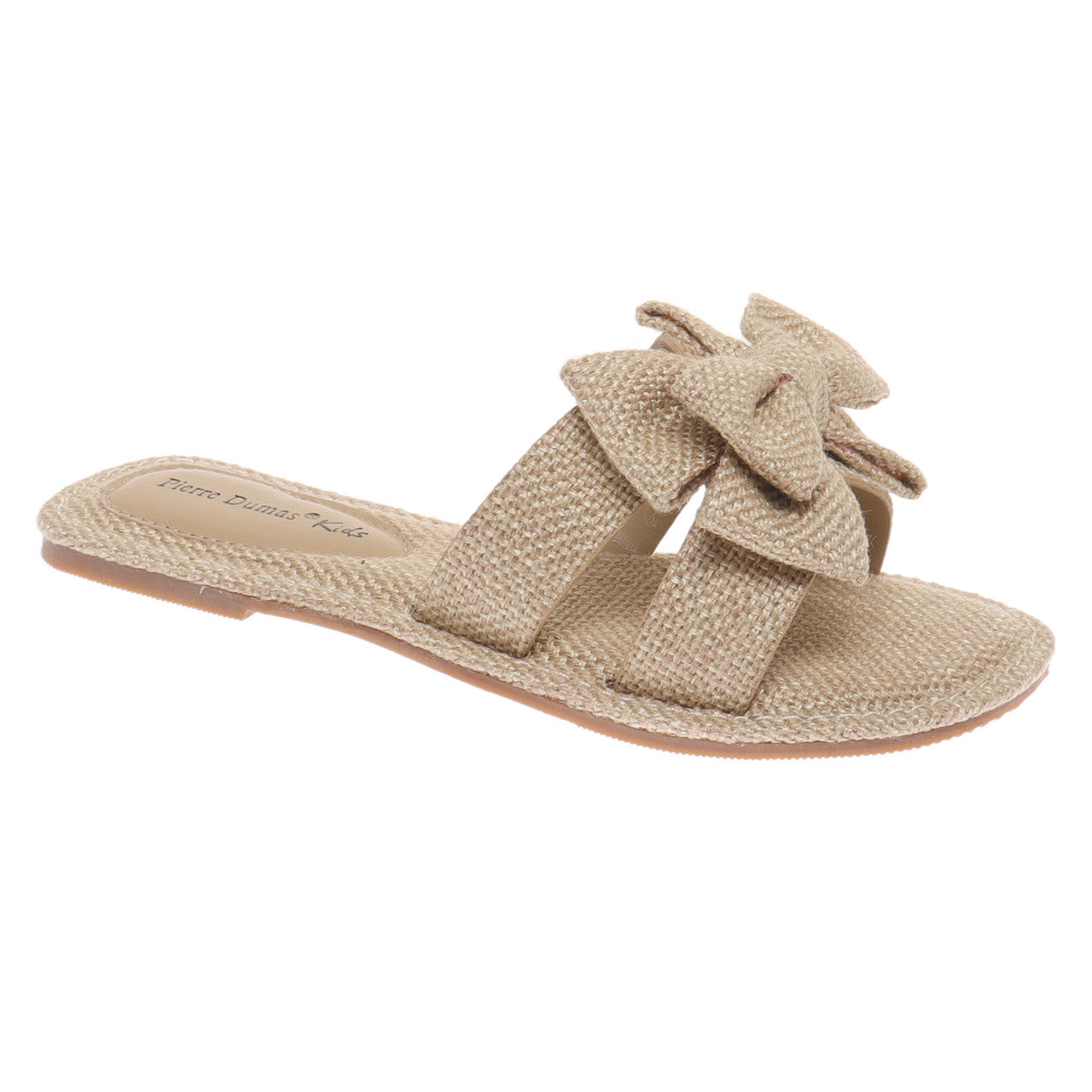 Pierre Dumas Kid's Chester-18 Slide Sandal - Taupe 41779-534