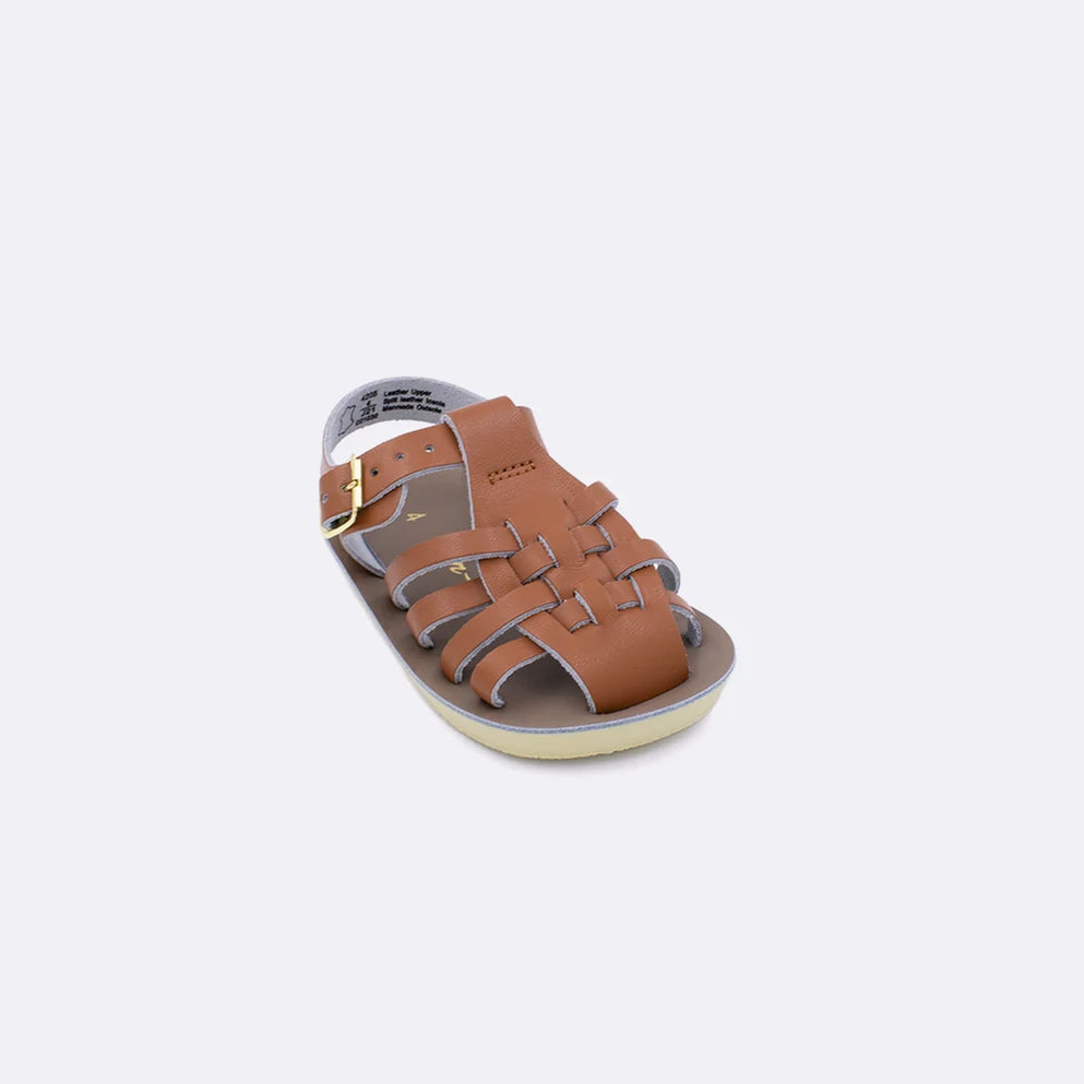 Sun San Toddler's Sailor Sandal - Tan 4205