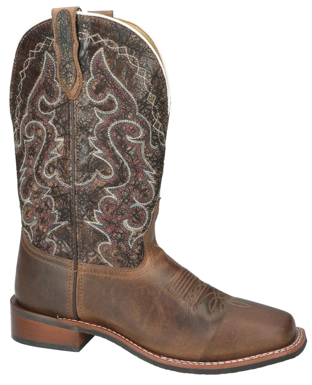 Smoky Mountain Mens Odessa Western Boots - Vintage Brown  display picture 1