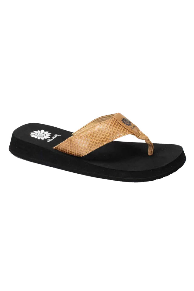 Yellow Box Women's Faya Flip Flop - Tan 49444