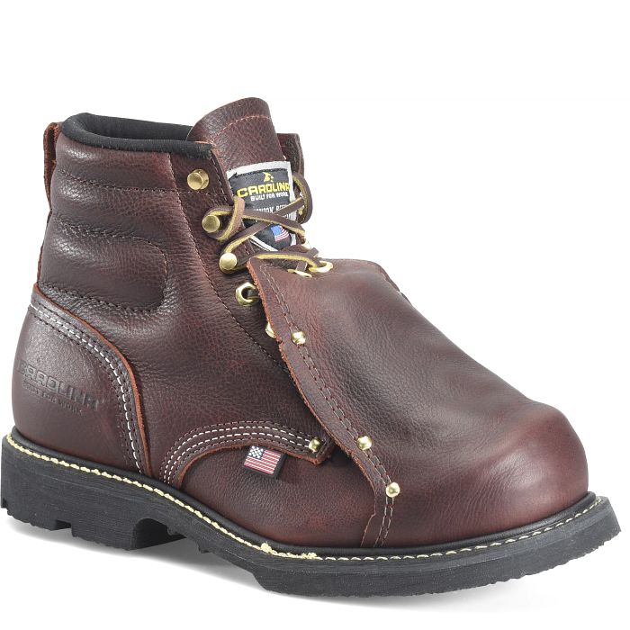 Carolina Men's 6" Domestic Broad Toe Metguard Work Boot - 508