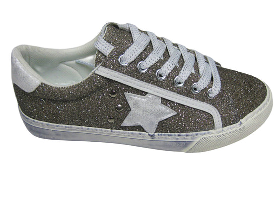 Corkys Women's Big Dipper Fashion Sneaker - Grey 51-0079