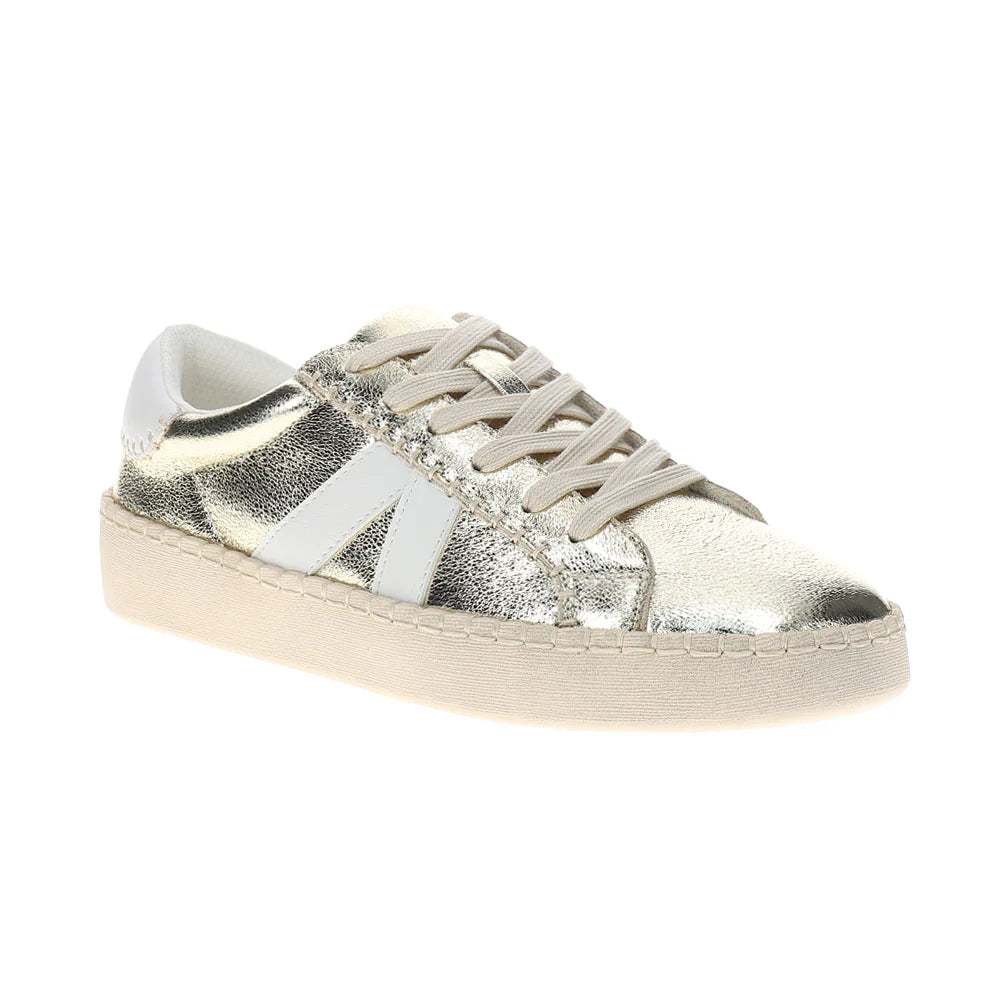 Corkys Women's Friend Zone Sneaker - Gold Metallic 51-0158
