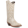 Laredo Women's 12" Reva Snip Toe Western Boot - Bone 52186