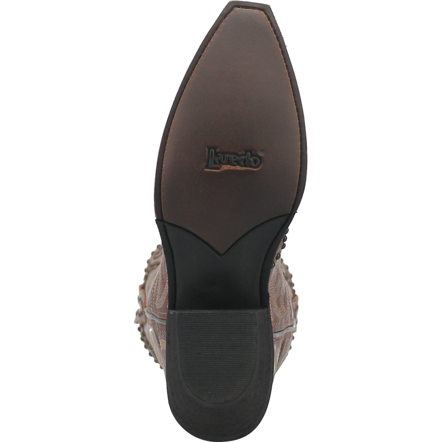 Laredo Women's 12" Braylynn Leather Western Boot - Brown 52410