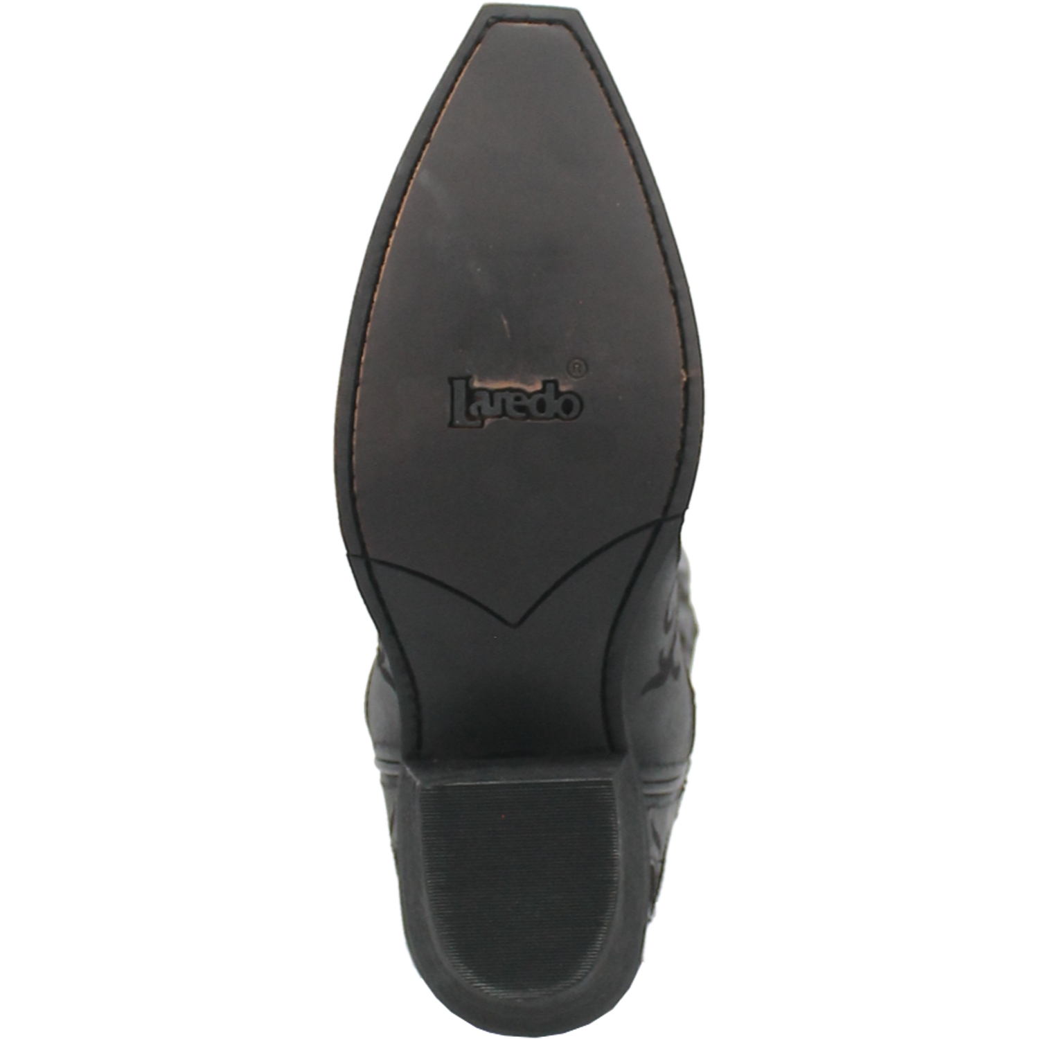 Laredo Women's 12" Night Sky Snip Toe Western Boot - Black 52450