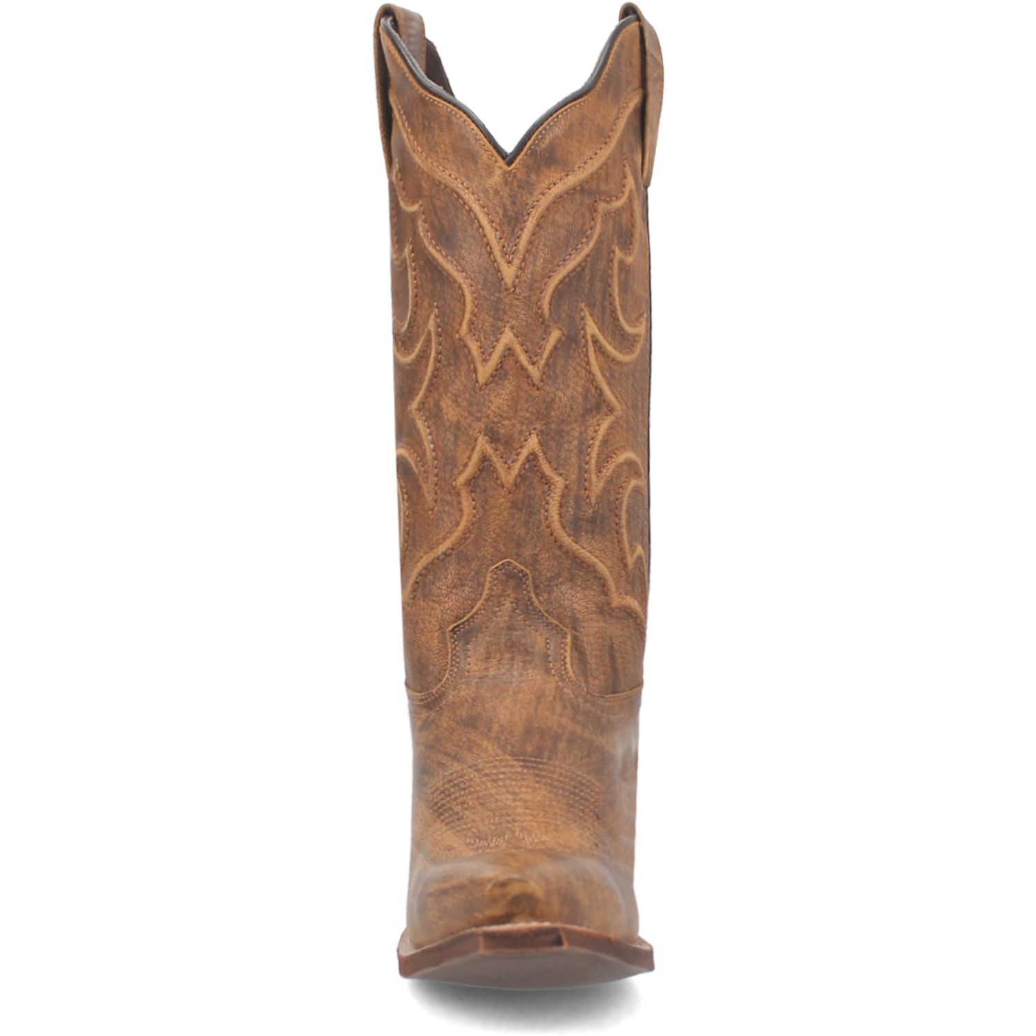 Laredo Women's 12" Reva Snip Toe Western Boot - Honey 54267