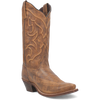 Laredo Women's 12" Reva Snip Toe Western Boot - Honey 54267