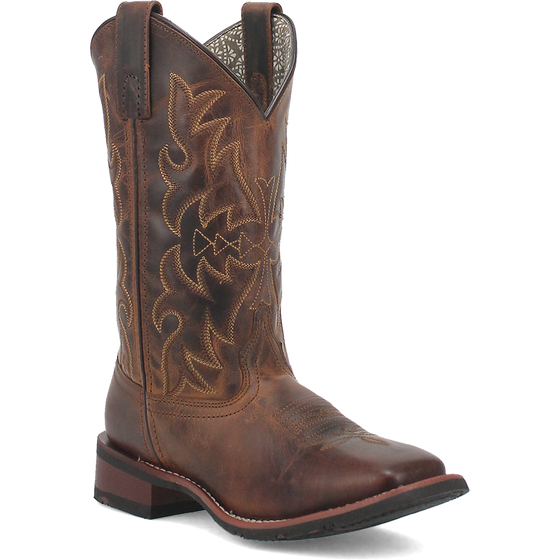 Laredo Women's 11" Anita Leather Western Boot - Tan 5602