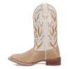 Laredo Women's 11" Lydia Stud Western Boot - Sand White 5603