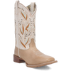 Laredo Women's 11" Lydia Stud Western Boot - Sand White 5603