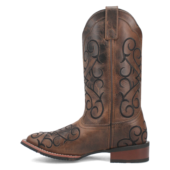 Laredo Women's 11" Margo Leather Boot - Brown 5620