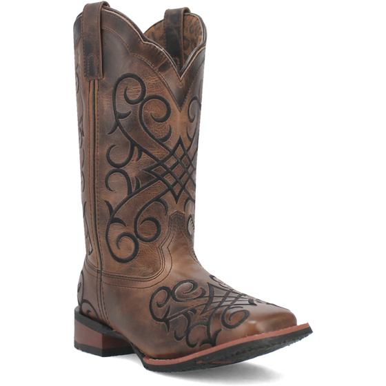 Laredo Women's 11" Margo Leather Boot - Brown 5620