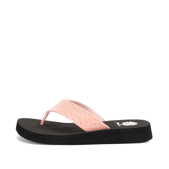 Yellow Box Women's Fina Flip Flop - Blush 56211