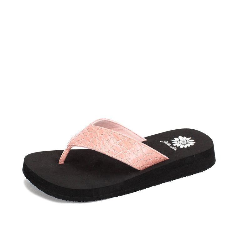 Yellow Box Women's Fina Flip Flop - Blush 56211