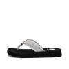 Yellow Box Women's Farah Flip Flop - Silver 59987