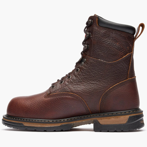 Rocky Men's 8" IronClad Waterproof Steel Toe Work Boot - Brown FQ0006693