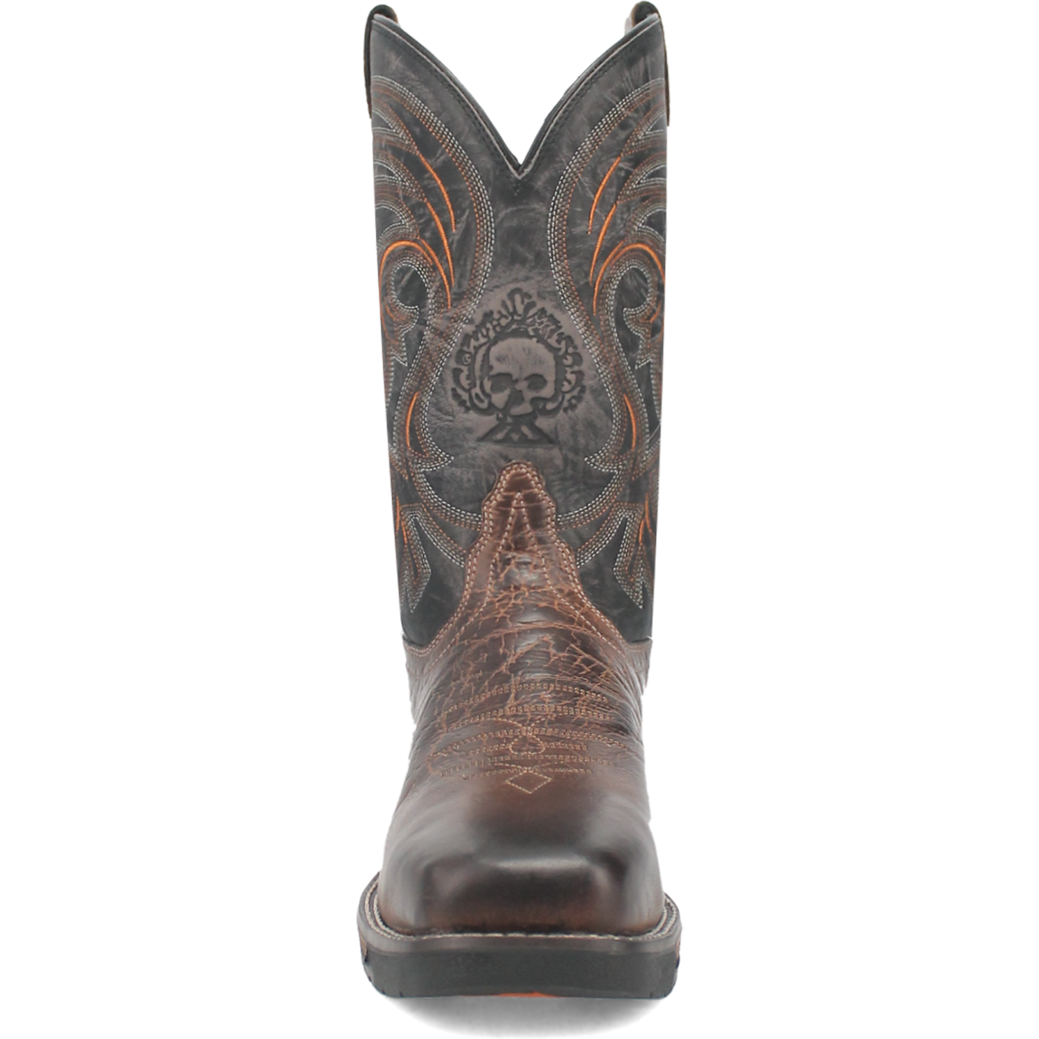 Laredo Men's 11'' Western Work Boot - Brown/Black 6820