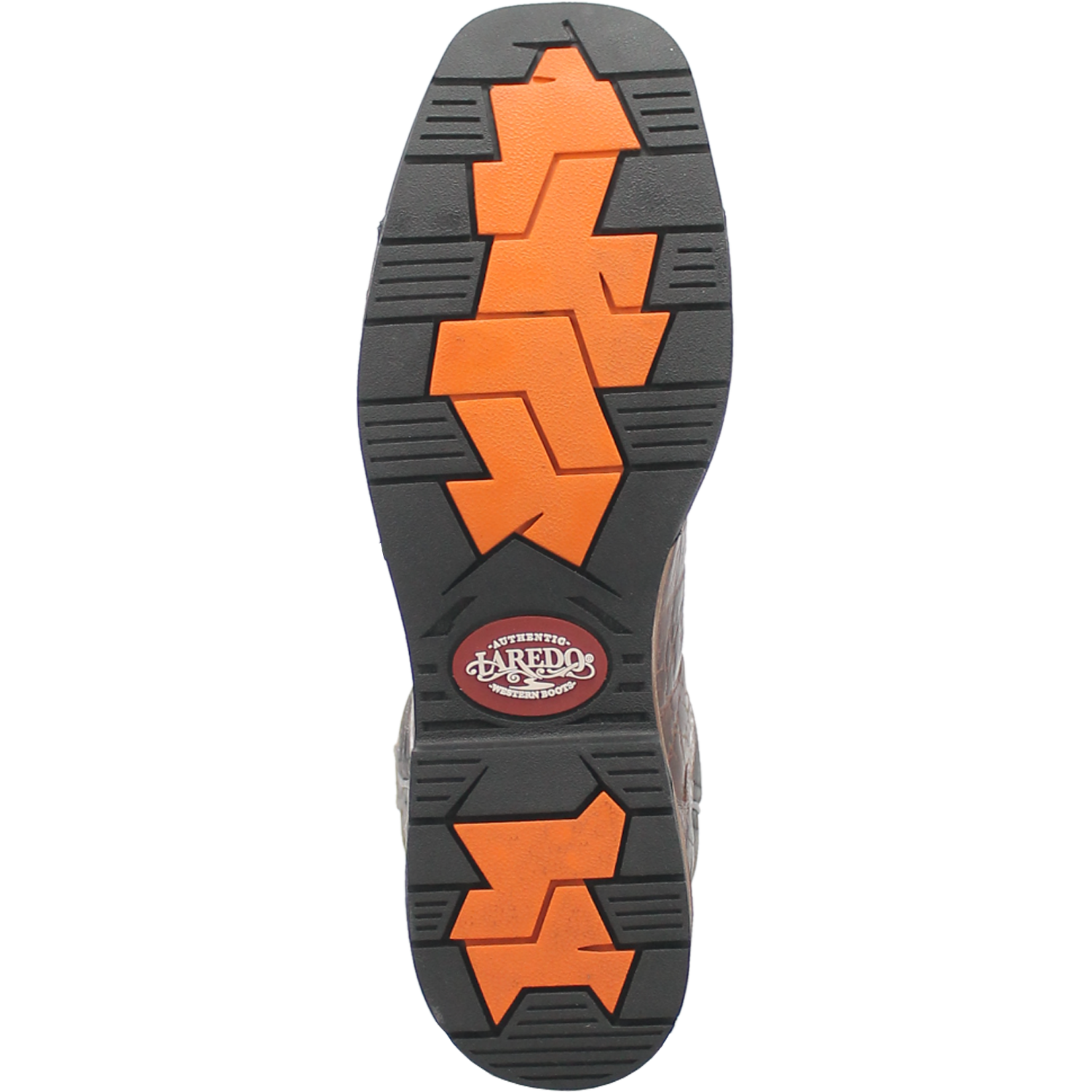 Laredo Men's 11'' Western Work Boot - Brown/Black 6820