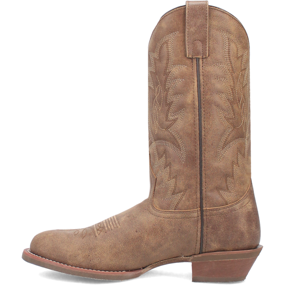 Laredo Men's 12" Weller Leather Western Boot - Tan 68496