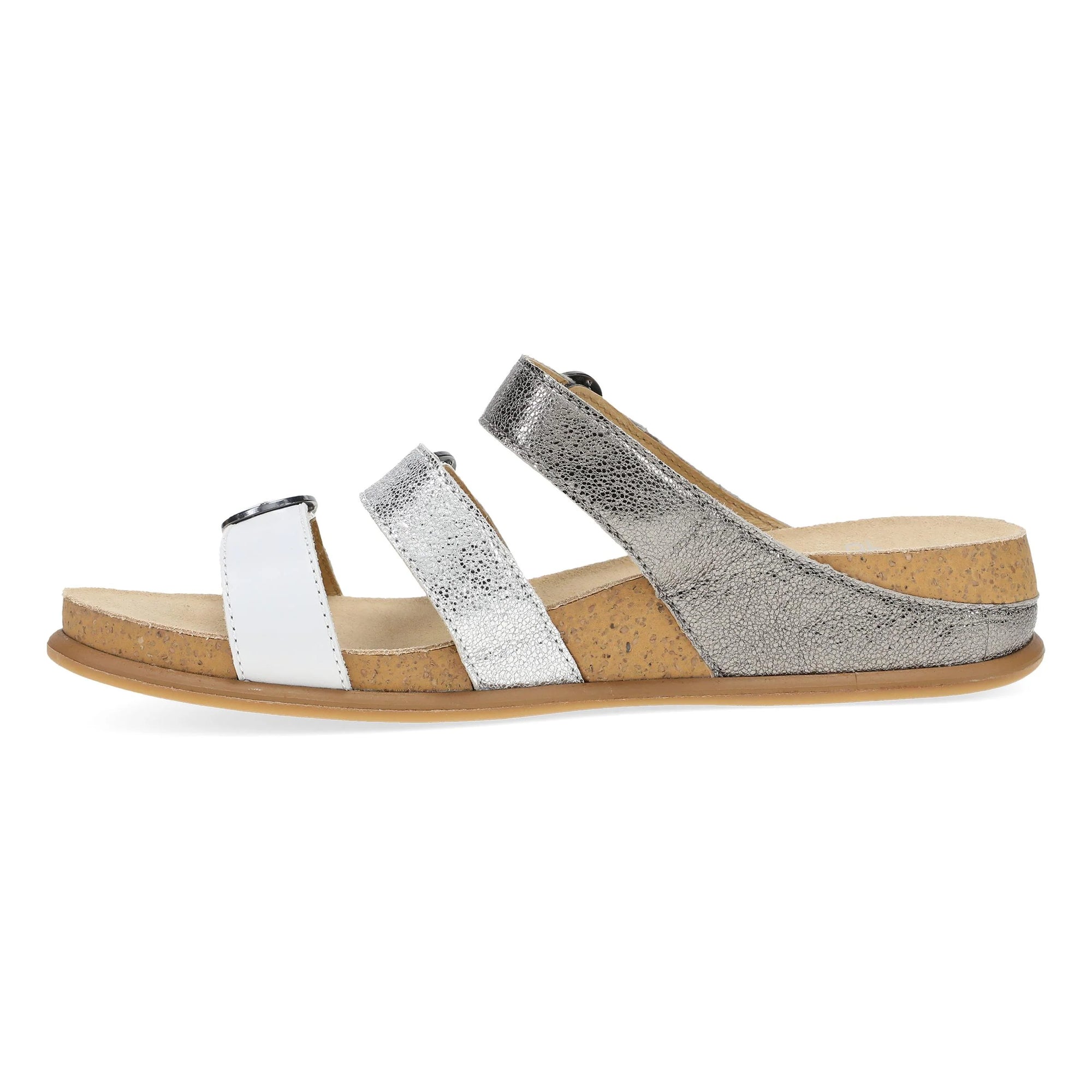 Dansko Women's Campbell Comfort Sandal - Pewter Multi 7802240300