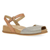 Dansko Women's Cass Sandal - Platino/Tan Leather 7803240300