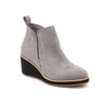 Corkys Women's Tomb Bootie  - Grey Suede 80-0096