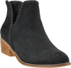 Corkys Women's Spice It Up Bootie - Black Faux Suede 80-0198