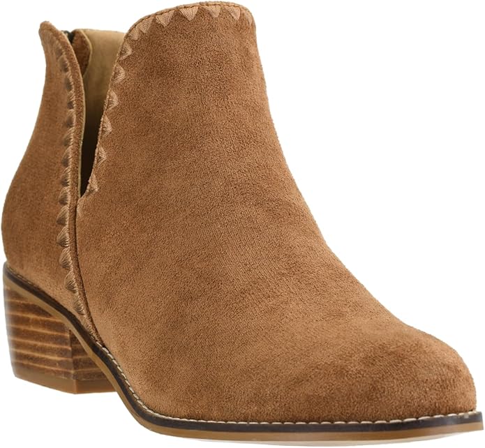 Corkys Women's Spice It Up Bootie - Tobacco Faux Suede 80-0198