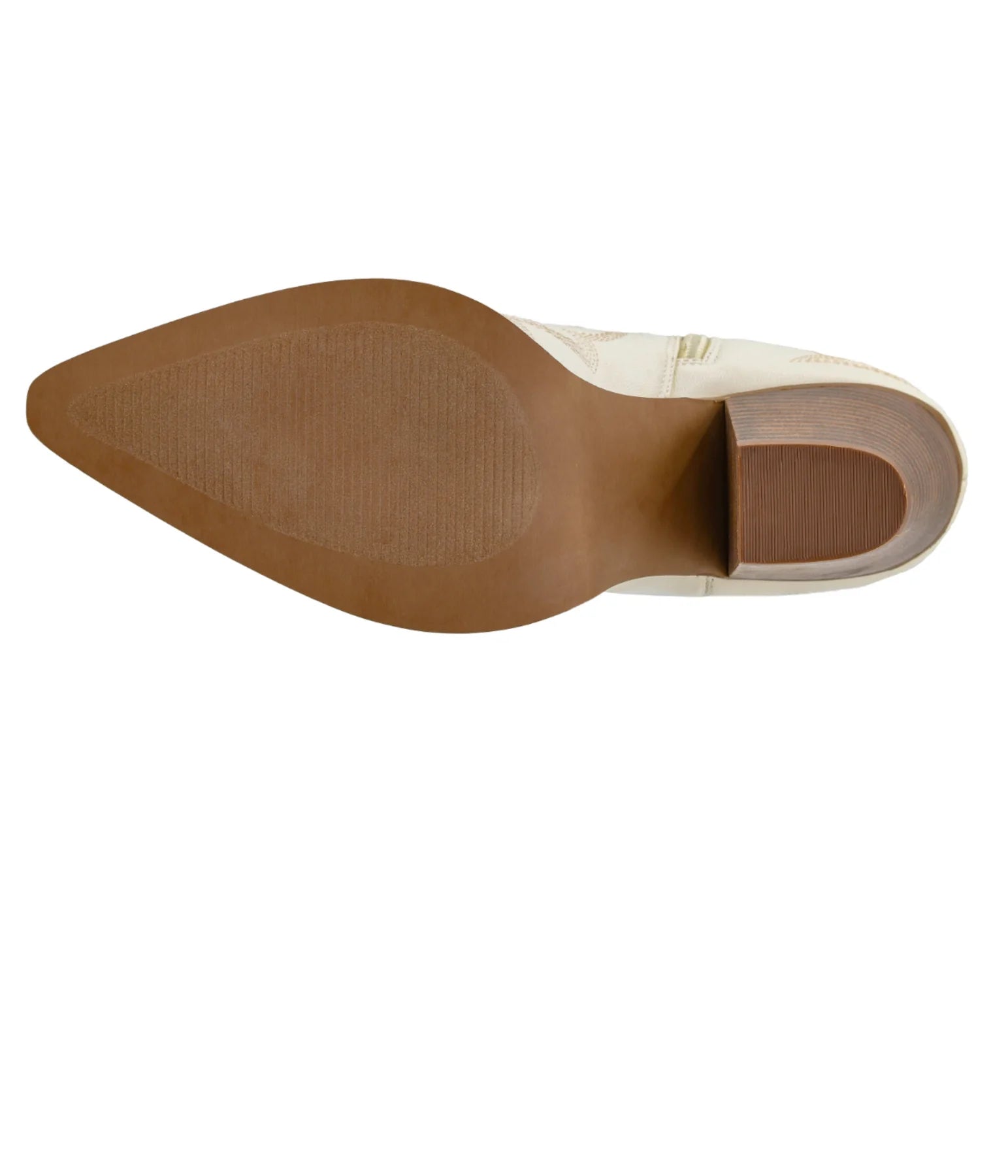 Corkys Women's Plus One Zip Up High Heel Cowgirl Boot - White 80-0237