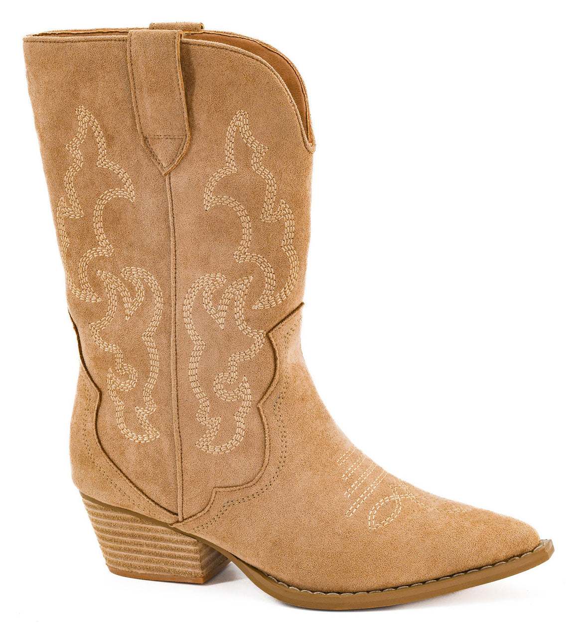 Corkys Women's Somebody's Problem Boot - Suede Camel 80-0308