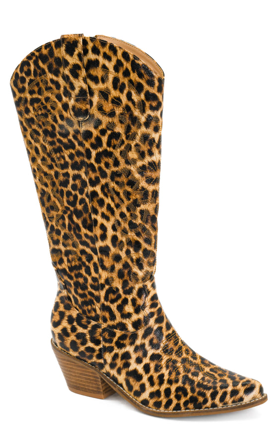 Corkys Women's Just In Case Western Boots - Leopard 80-0334