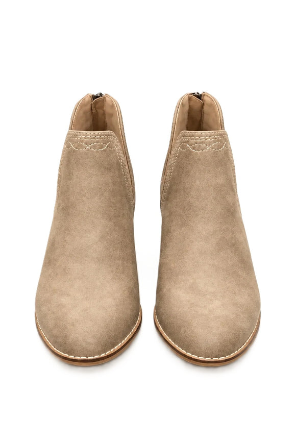Corkys Women's Dive Bar Bootie - Taupe 80-0348