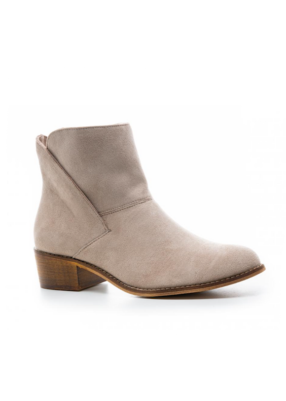 Corkys Women's Spill The Tea Bootie - Beige 80-9972