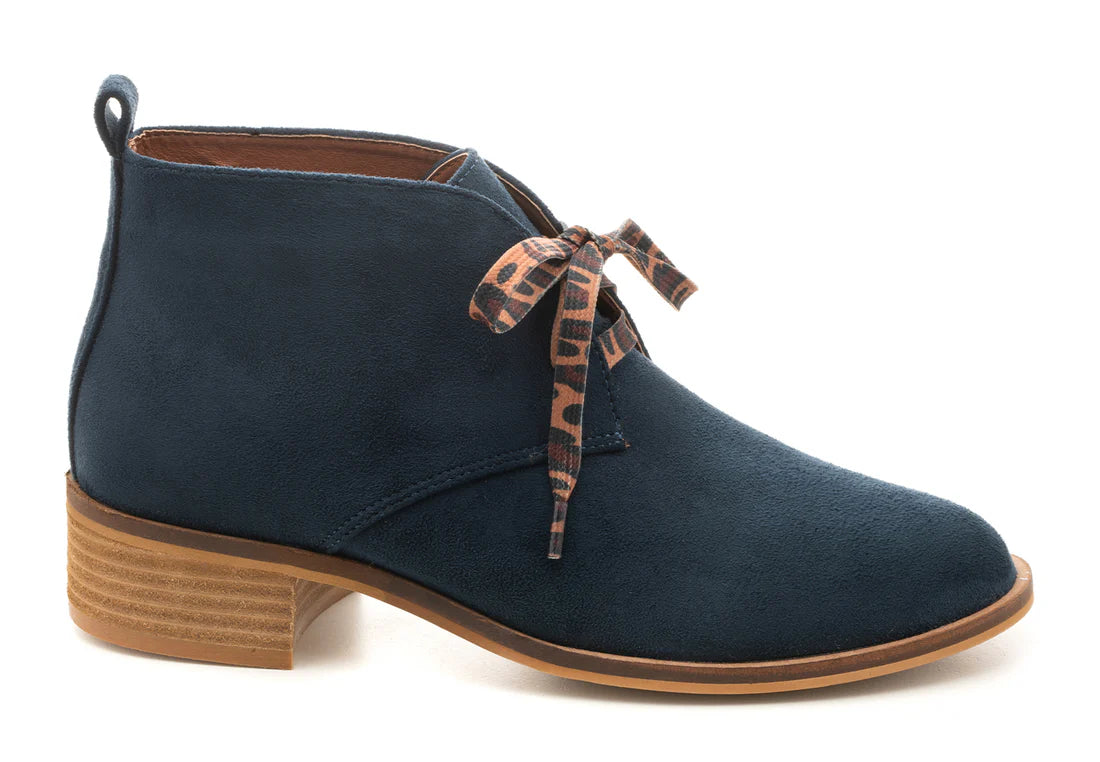 Corkys Totes Booties in Navy Blue