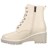 Corkys Women's Ghosted Combat Boot - Cream 80-9995