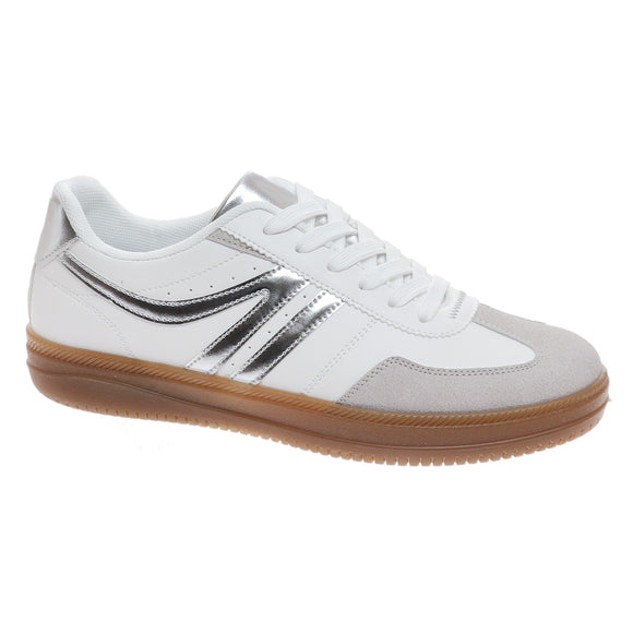 Outwoods Women's Giana-2 Sneaker - Silver Combo 81562-162
